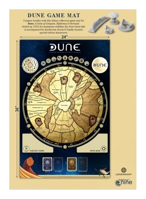 Dune Boardgame Gamemat 36x24“ - EN