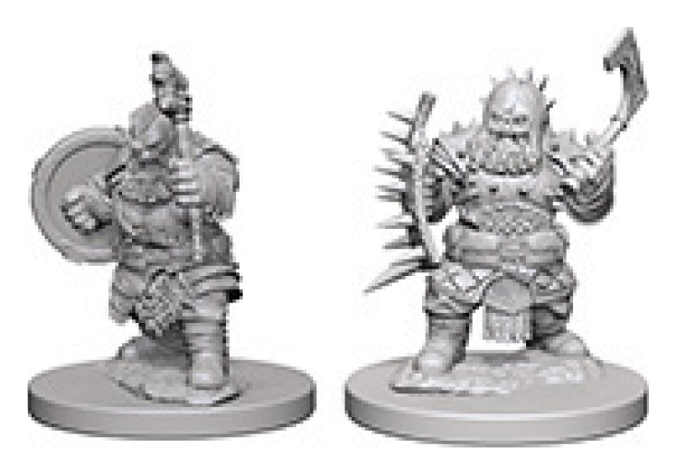 Dwarf Male Barbarian Pathfinder Deep Cuts Miniatures