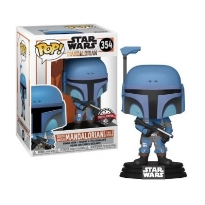 Funko POP! Star Wars Mandalorian - Death Watch Mandalorian (Two Stripes) Vinyl Figure 10cm