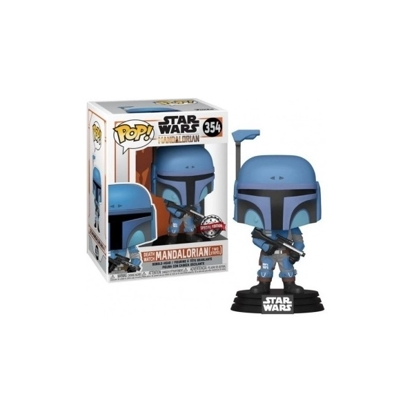 Funko POP! Star Wars Mandalorian - Death Watch Mandalorian (Two Stripes) Vinyl Figure 10cm