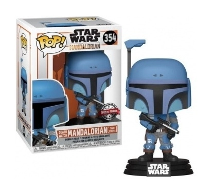 Funko POP! Star Wars Mandalorian - Death Watch Mandalorian (Two Stripes) Vinyl Figure 10cm