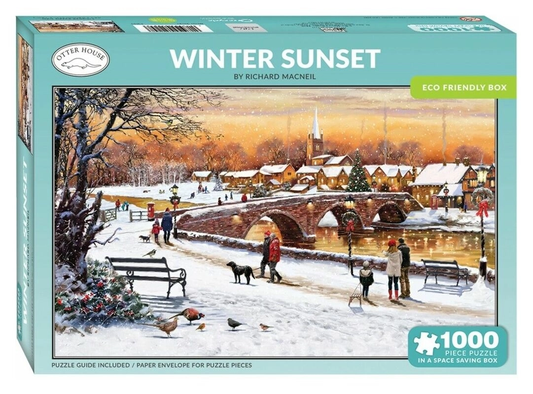 Winter Sunset - Richard MacNeil