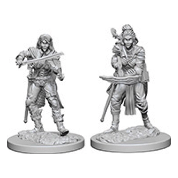 Elf Female Bard Pathfinder Deep Cuts Miniatures