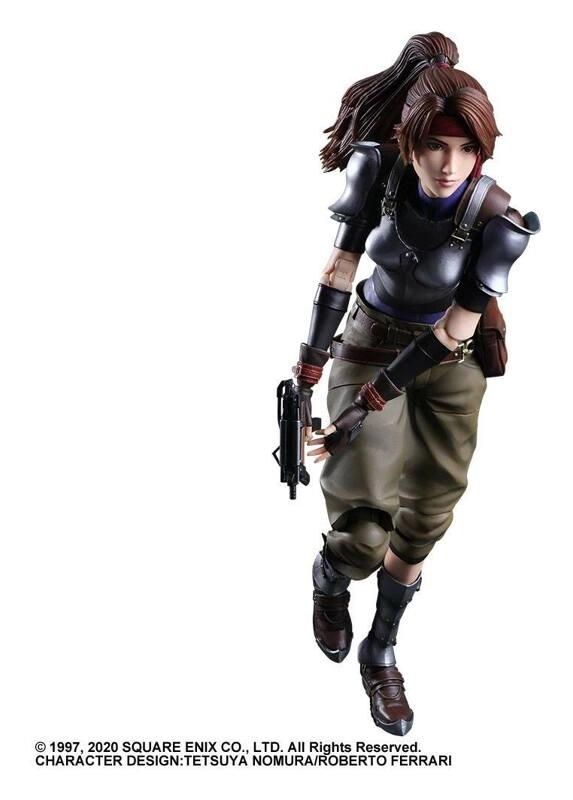 Final Fantasy VII Remake Play Arts Kai Actionfigur Jessie 25 cm