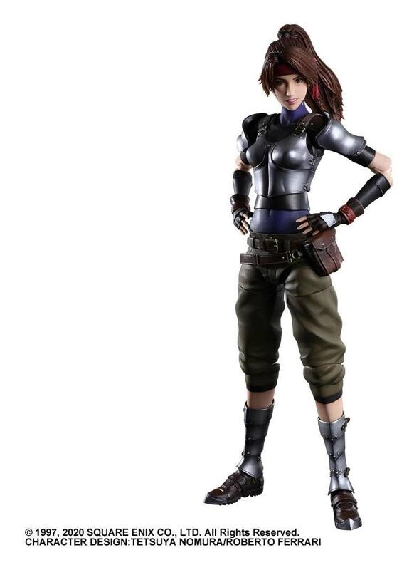 Final Fantasy VII Remake Play Arts Kai Actionfigur Jessie 25 cm