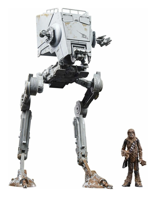 Star Wars Episode VI Vintage Collection Fahrzeug mit Actionfigur AT-ST & Chewbacca