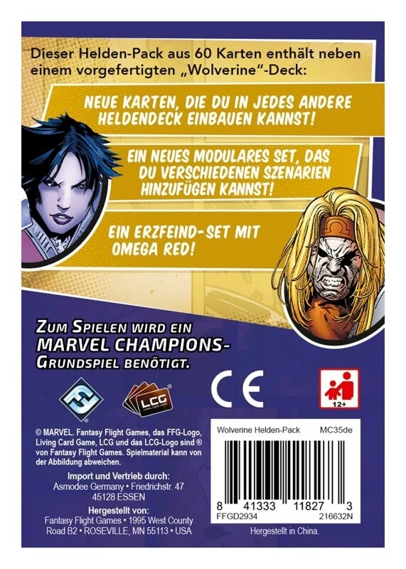 Marvel Champions Das Kartenspiel - Wolverine