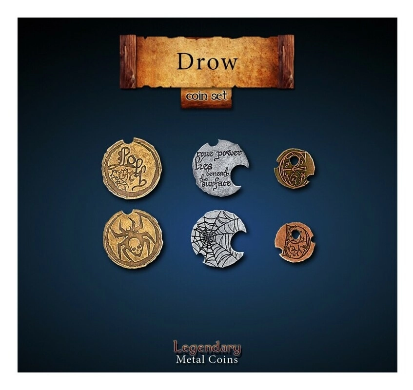 Drow Coin Set (24 Stück)