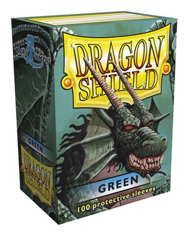 Dragon Shield Standard Sleeves - Green (100 Sleeves)