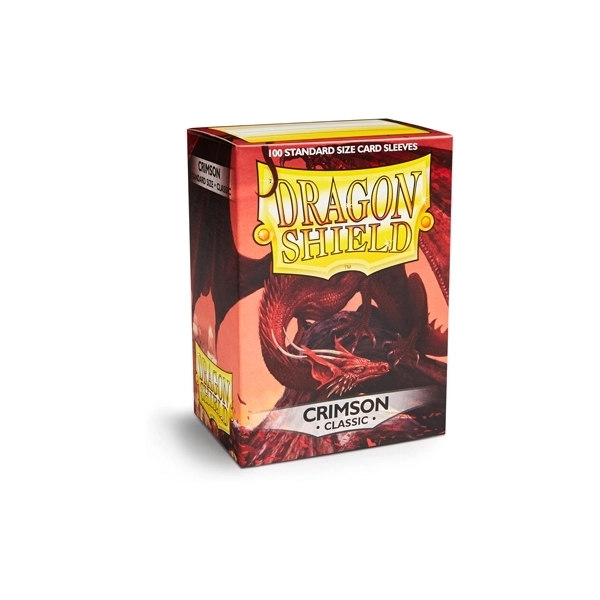 Dragon Shield Standard Sleeves - Crimson (100 Sleeves)