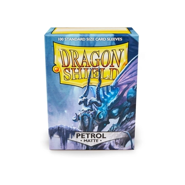 Dragon Shield Standard Sleeves - Matte Petrol (100 Sleeves)