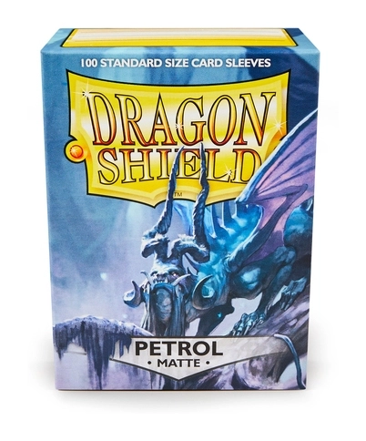 Dragon Shield Standard Sleeves - Matte Petrol (100 Sleeves)