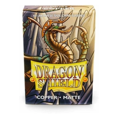 Dragon Shield Japanese Matte Sleeves - Copper 'Munay' (60 Sleeves)