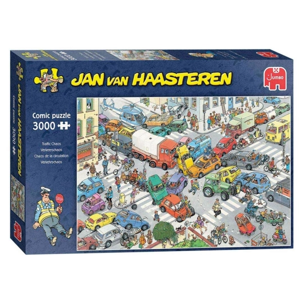 Verkehrschaos - Jan van Haasteren