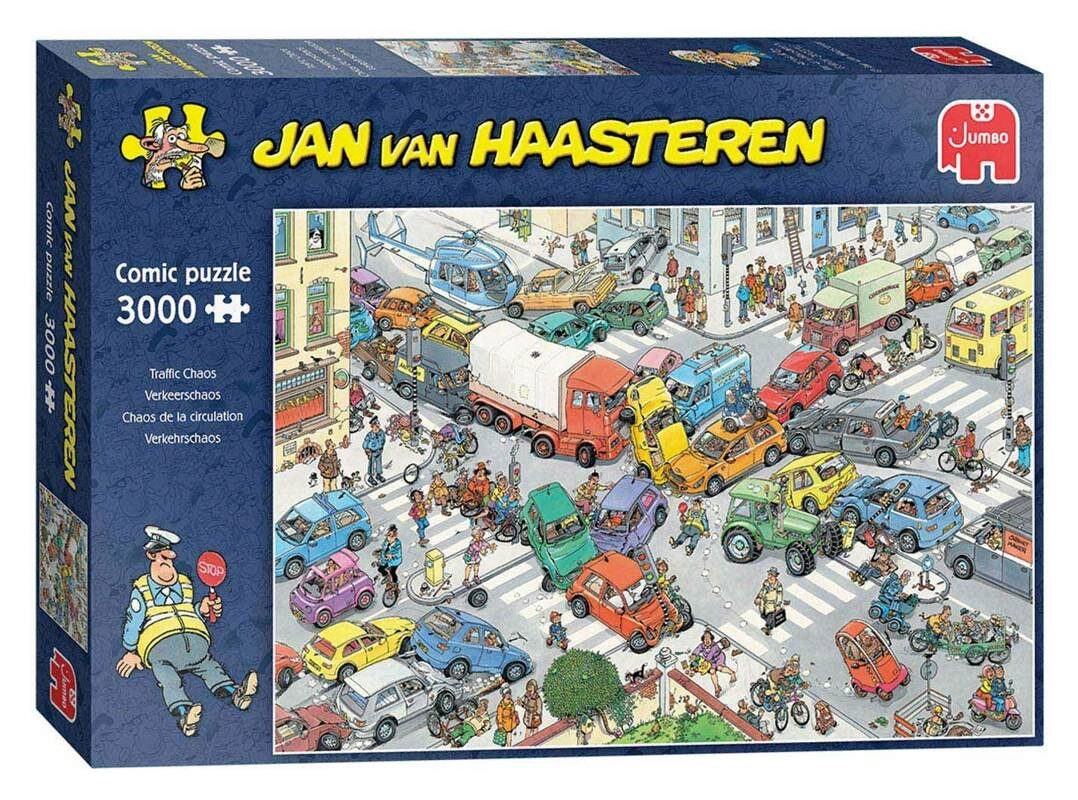 Verkehrschaos - Jan van Haasteren