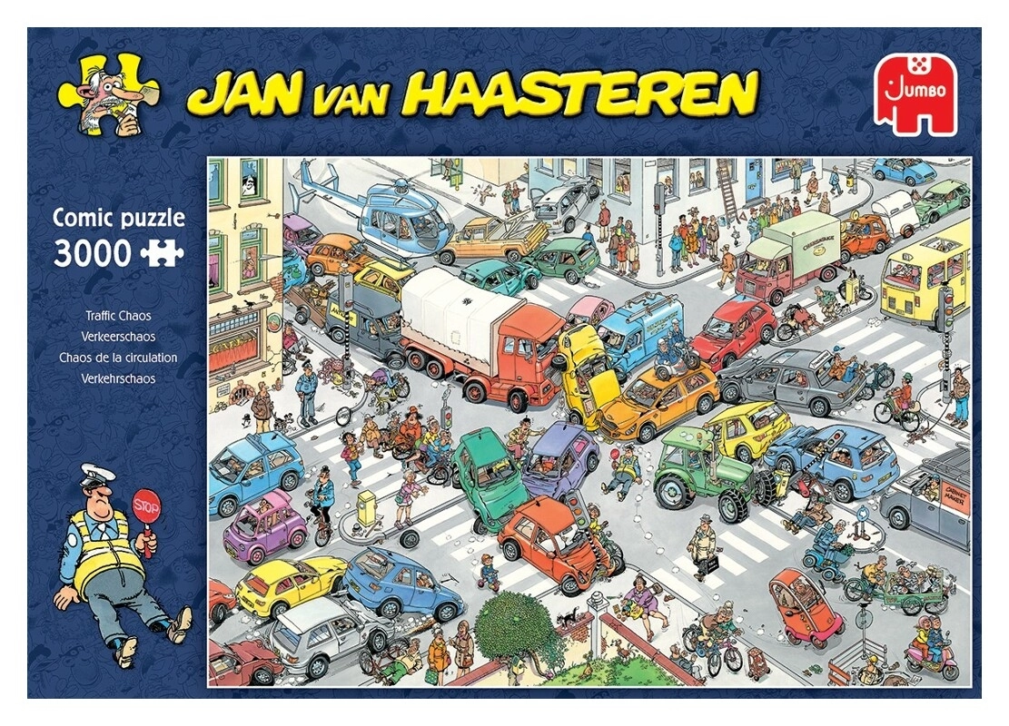 Verkehrschaos - Jan van Haasteren