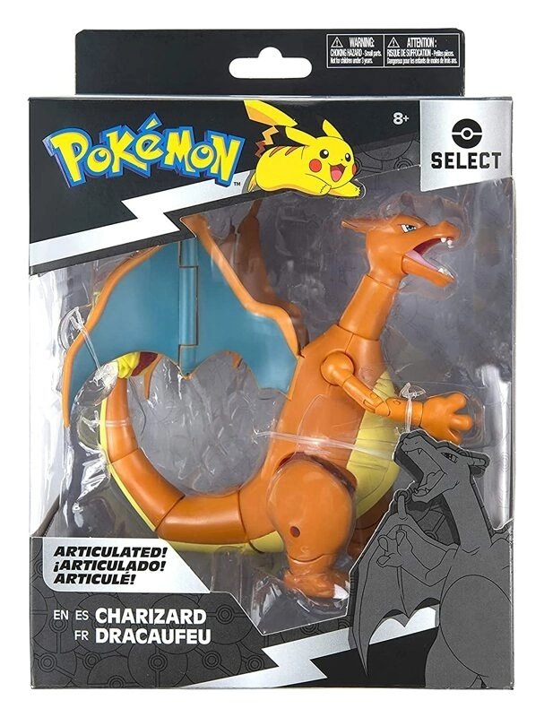 Pokémon Select Actionfigur Glurak 15 cm