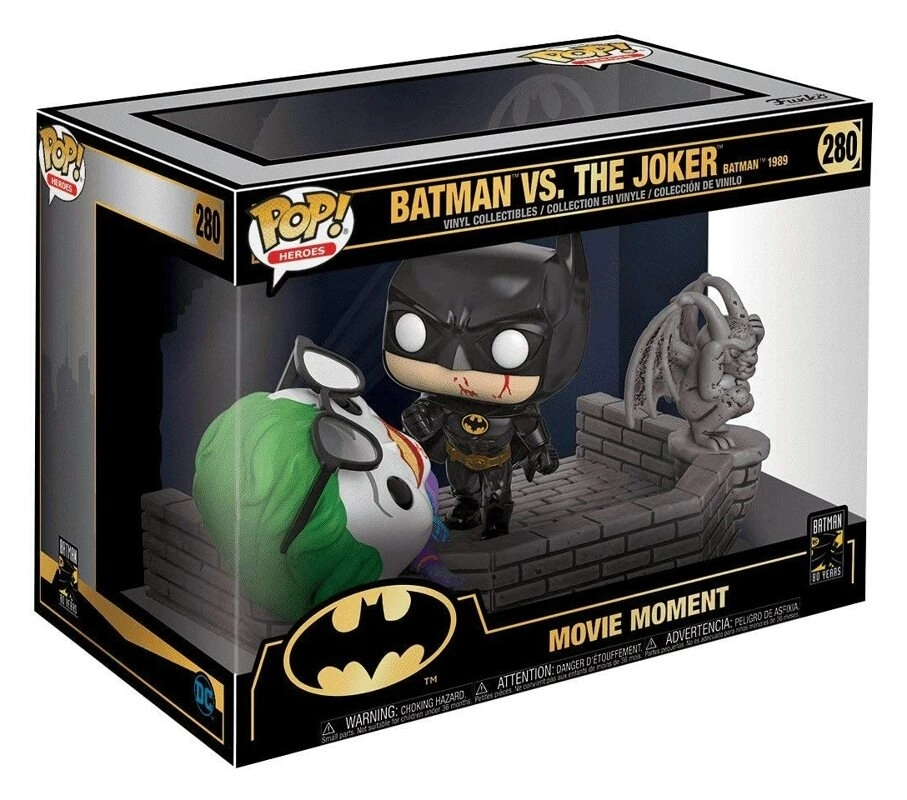 Funko POP! Movie Moment Batman 80th - Batman and Joker (1989) Vinyl Figures