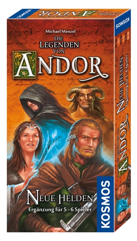 Die Legenden von Andor Ergänzung - Neue Helden