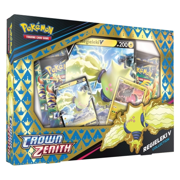 Pokémon SWSH12.5 V - Box - Crown Zenith - Regieleki V Collection - EN