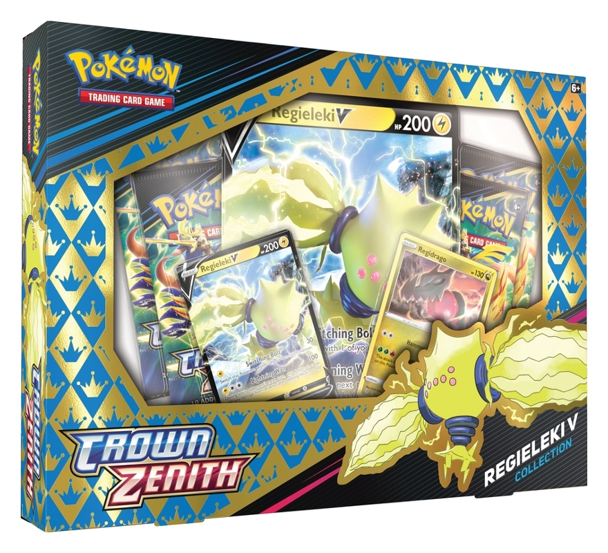 Pokémon SWSH12.5 V - Box - Crown Zenith - Regieleki V Collection - EN