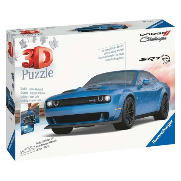 Dodge Challenger SRT - 3D Puzzle