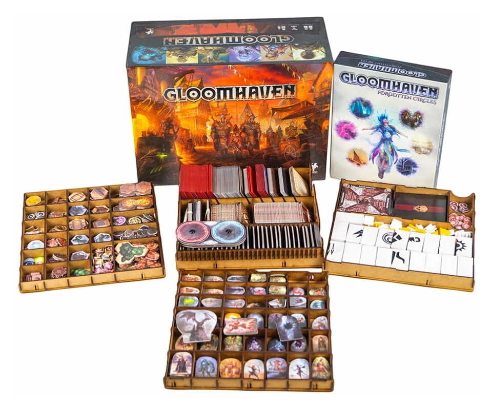 e-raptor - Sortiereinsatz für Gloomhaven & Forgotten Circle