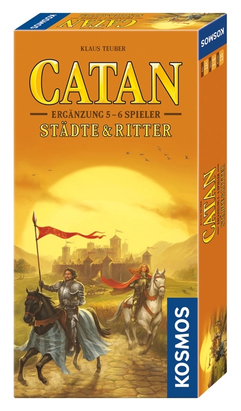 Catan Ergänzung 5-6 Spieler - Städte & Ritter