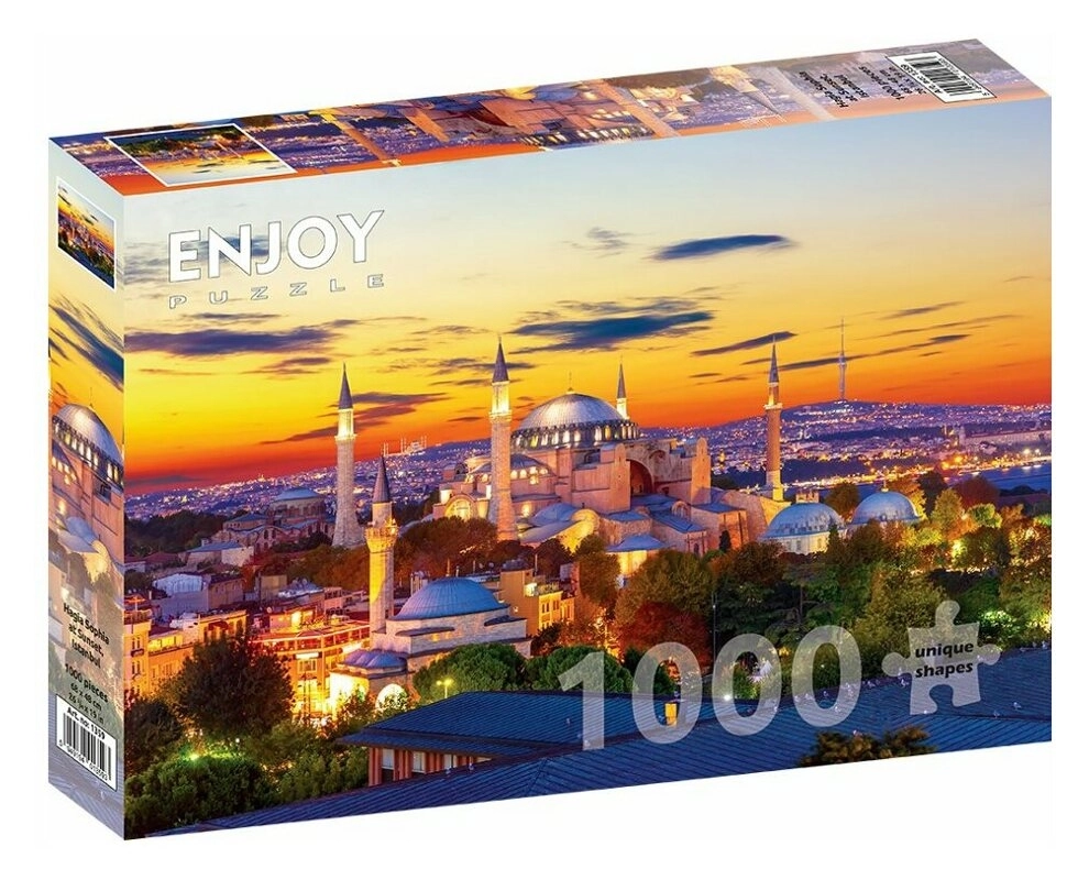 Hagia Sophia bei Sonnenuntergang