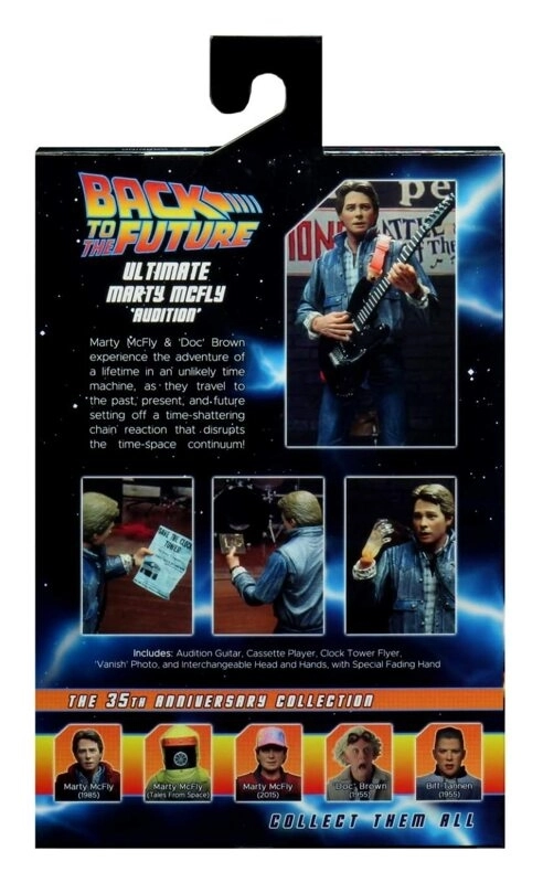 Zurück in die Zukunft Actionfigur Ultimate Marty McFly (Audition) 18 cm