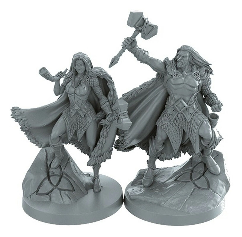 Sword & Sorcery Expansion - Thane/Skald (Sigrid/Sigurd) Hero Pack - EN