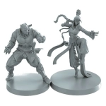 Sword & Sorcery Expansion - White/Black Monk (Genryu/Shakiko) Hero Pack - EN