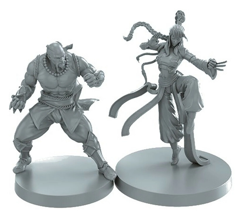 Sword & Sorcery Expansion - White/Black Monk (Genryu/Shakiko) Hero Pack - EN