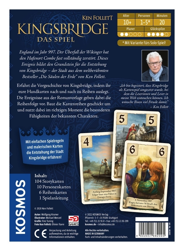 Ken Follett - Kingsbridge - Das Spiel