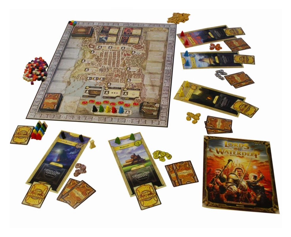 D&D: Lords of Waterdeep Boardgame - EN