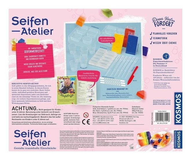 Seifen-Atelier, Experimentierkasten