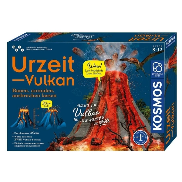 Urzeit-Vulkan, Experimentierkasten