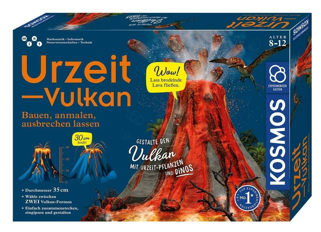 Urzeit-Vulkan, Experimentierkasten