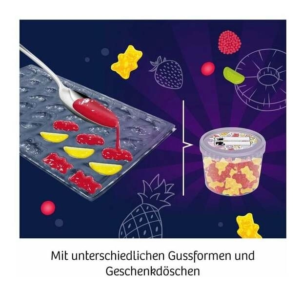 Fun Science Fruchtgummi-Labor, Experimentierkasten