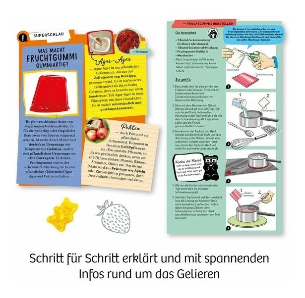 Fun Science Fruchtgummi-Labor, Experimentierkasten