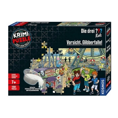 Krimi-Puzzle: Die drei ??? Kids - Vorsicht, Glibberfalle!