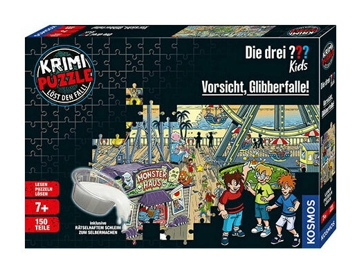 Krimi-Puzzle: Die drei ??? Kids - Vorsicht, Glibberfalle!