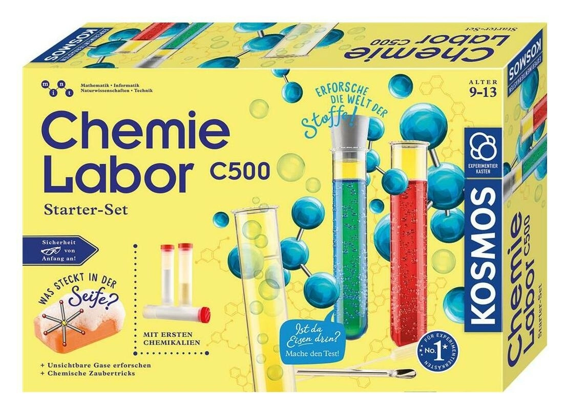 Chemielabor C500, Experimentierkasten