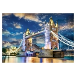 Tower Bridge in London bei Nacht