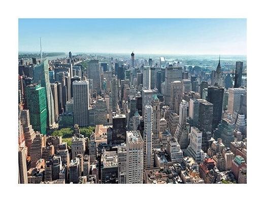 Virtual Reality - Blick auf New York