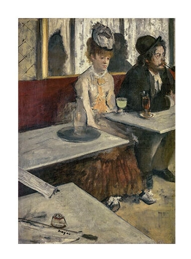 Im Café, Degas