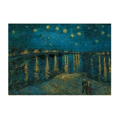 Sternennacht über der Rhone, van Gogh