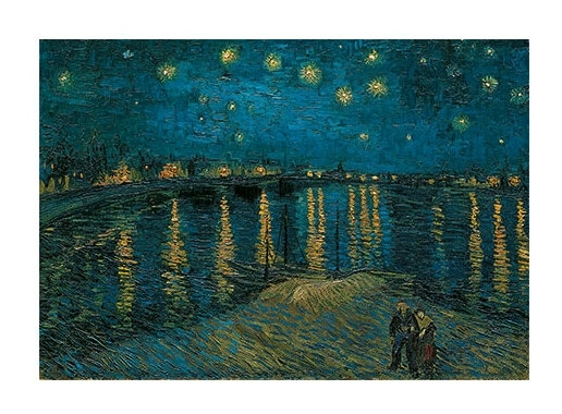 Sternennacht über der Rhone, van Gogh