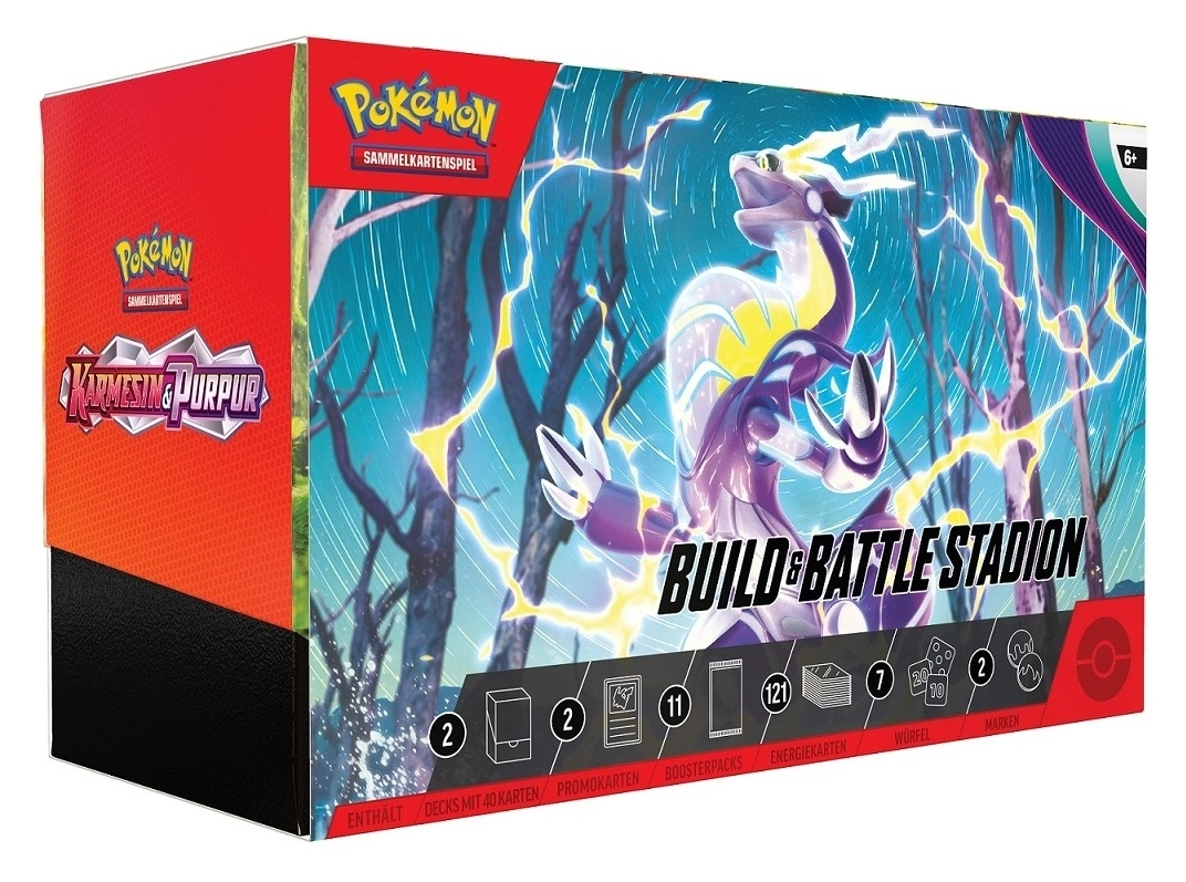 Pokémon SV01 - Karmesin & Purpur Build & Battle Stadium - DE