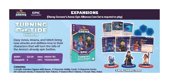 Disney's Sorcerers Arena: Epic Alliances Turning the Tide - Expansion 1 - EN